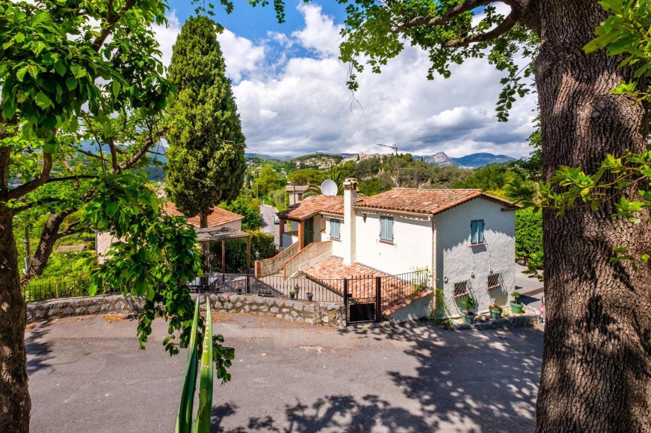 Bas De Villa, Piscine, 3 Etoiles Saint-Paul-de-Vence Dış mekan fotoğraf