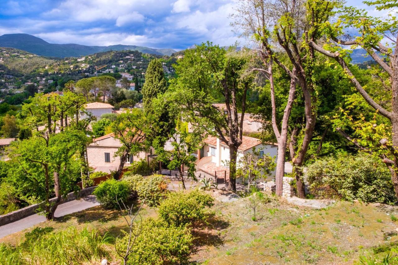 Bas De Villa, Piscine, 3 Etoiles Saint-Paul-de-Vence Dış mekan fotoğraf