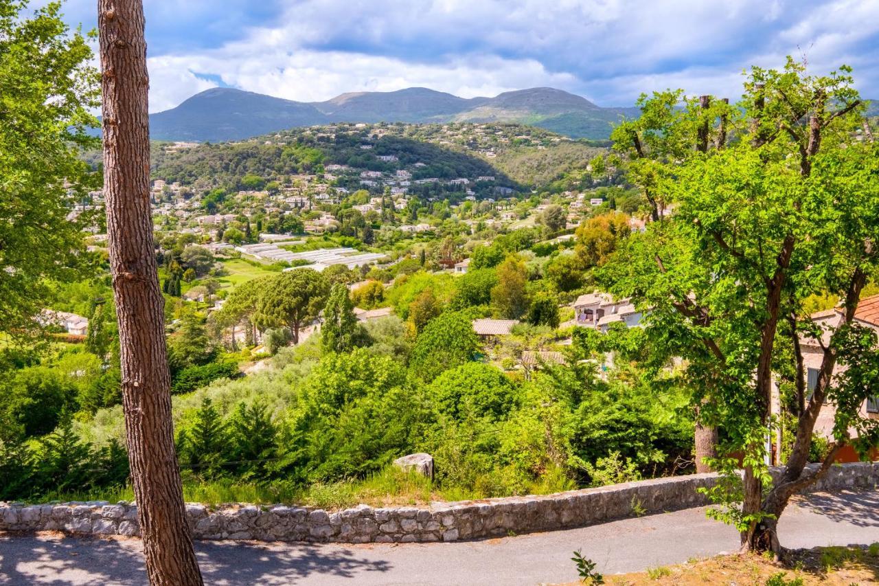 Bas De Villa, Piscine, 3 Etoiles Saint-Paul-de-Vence Dış mekan fotoğraf